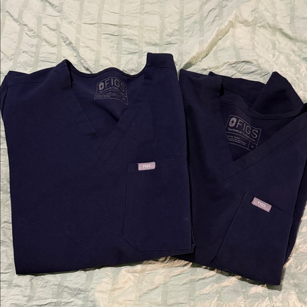 Figs Navy Blue Catarinas